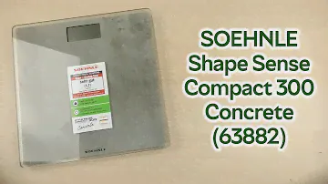 Розпаковка SOEHNLE Shape Sense Compact 300 Concrete (63882)